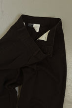1990's IZOD BLACK PLEATED DIANA TROUSERS | SIZE 26