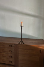BRUTALIST IRON CANDLE HOLDER