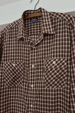 1970's LEVI'S METALLIC PLAID WESTERN SHIRT | SIZE M
