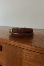 1980's COACH LEATHER BELT | SIZE S/M