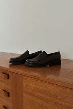 1990's FRANCO SARTO BLACK LEATHER LOAFERS | SIZE 6