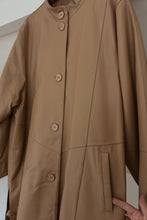 1990's CAMEL LEATHER JACKET | SIZE XL/XXL