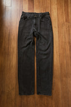1990's RUSTLER BLACK COWBOY DENIM | SIZE 30