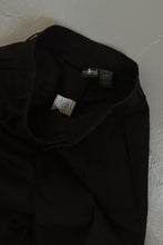 1990's HUNT CLUB BLACK COTTON PLEATED TROUSERS | SIZE 27