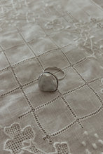 LARGE 925 STERLING SILVER + CULTURED PEARL RING | SIZE 9