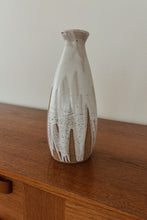 1970's SPECKLE GLAZED STUDIO CERAMIC VASE | 11" x 5"