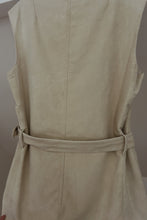 1970's NINO ULTRASUEDE BELTED VEST | SIZE M