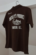 1970's BUD'S BUCKLEY'S PRODUCE BOWLER POLO | SIZE M