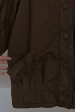 1980's PELLE CHOCOLATE LEATHER JACKET | SIZE M