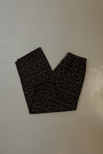 1990's NAVY FLORAL LOUNGE TROUSERS | SIZE M/L