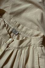 1990's PURE RAW SILK BUTTON MIDI | SIZE M/L