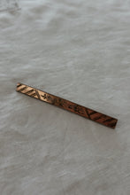1880's VICTORIAN GOLD FILL ETCHED FLORAL BAR BROOCH