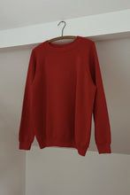 1980's CHERRY RED RAGLAN | SIZE L