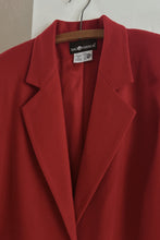 1990's RED WOOL BLAZER