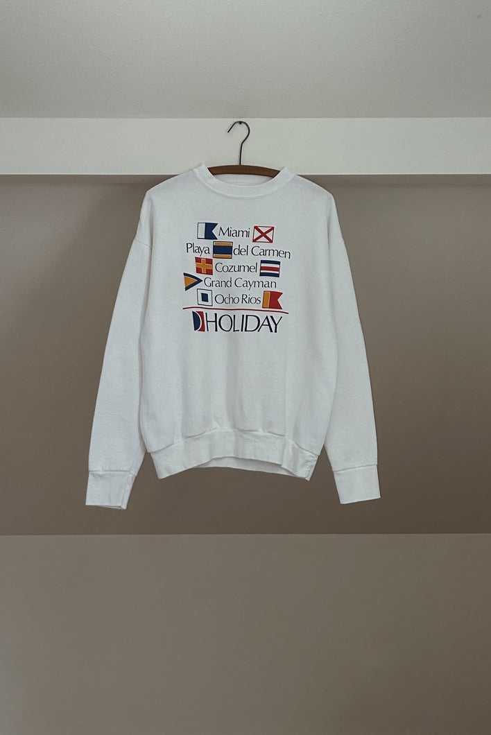 1990's CRUISE SOUVENIR RAGLAN | SIZE L