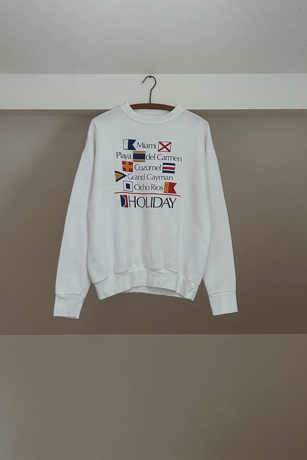 1990's CRUISE SOUVENIR RAGLAN | SIZE L