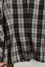 1980's JOHN GALLIANO TEXTURED PLAID JACKET