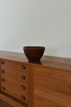 MID CENTURY RARE KALMAR LARGE TEAKWOOD WAVE BOWL