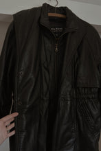 1990's WILSONS BLACK LEATHER EXPLORER JACKET | SIZE S/M
