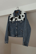 1990's BACCINI COW YOKE DENIM JACKET | SIZE S