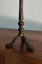 BRUTALIST IRON CANDLE HOLDER