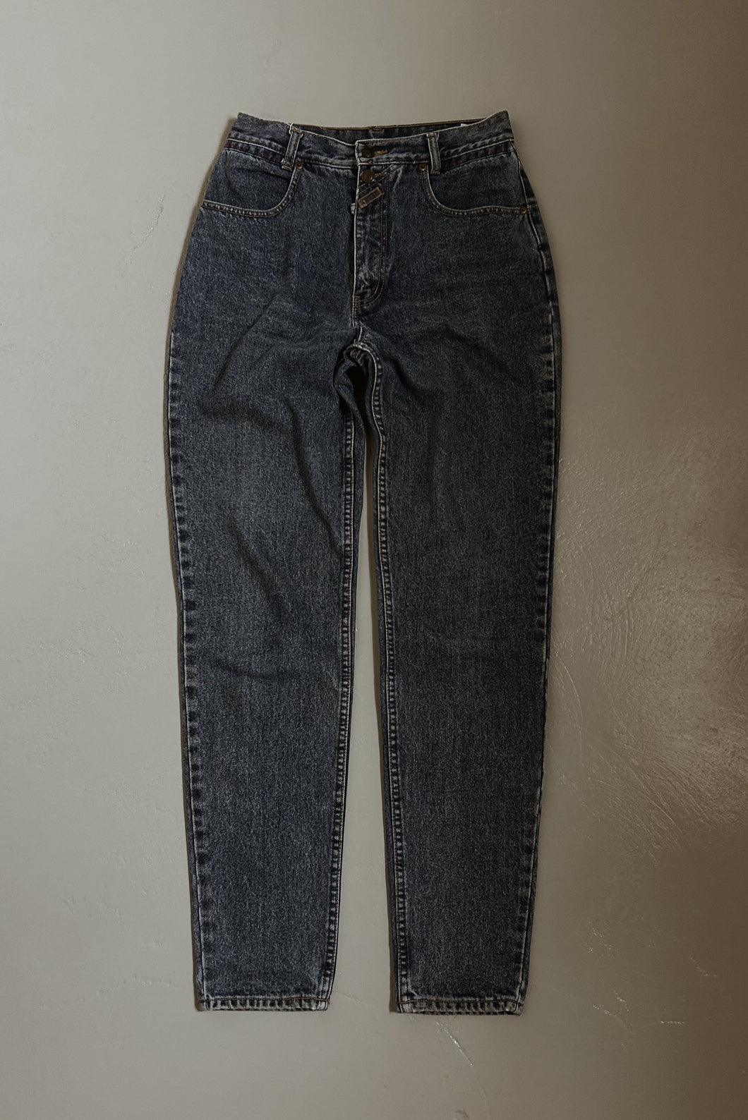 1990's LAWMAN WESTERN STOVEPIPE DENIM | SIZE 28/29