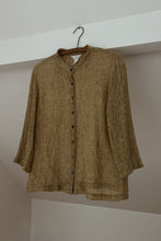 Y2K SHEER FLORAL CRINKLE GAUZE BUTTON BLOUSE
