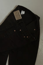 1990's JORDACHE CLASSIC BLACK DENIM | SIZE 29