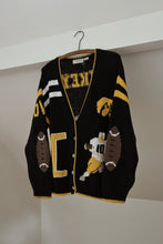 1990's IOWA HAWKEYES RAMIE COTTON KNIT CARDIGAN | SIZE M/L