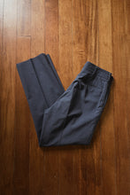 1960's NAVY WOOL MENSWEAR TROUSERS | SIZE 29