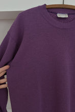1990's PURPLE COTTON RAGLAN | SIZE M