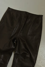 Y2K BLACK SIENA LAMBSKIN KICK FLARES | SIZE 27