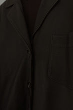 1990's XOE CHOCOLATE SOFT PEBBLED LEATHER JACKET | SIZE L/XL