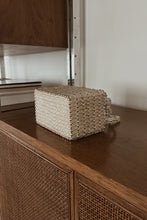1950's RARE DELILL BEADED BOX BAG | 6.5" x 5" x 3.5"
