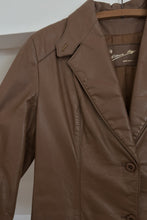 1970's RARE ETIENNE AIGNER LEATHER BLAZER JACKET | SIZE S/M