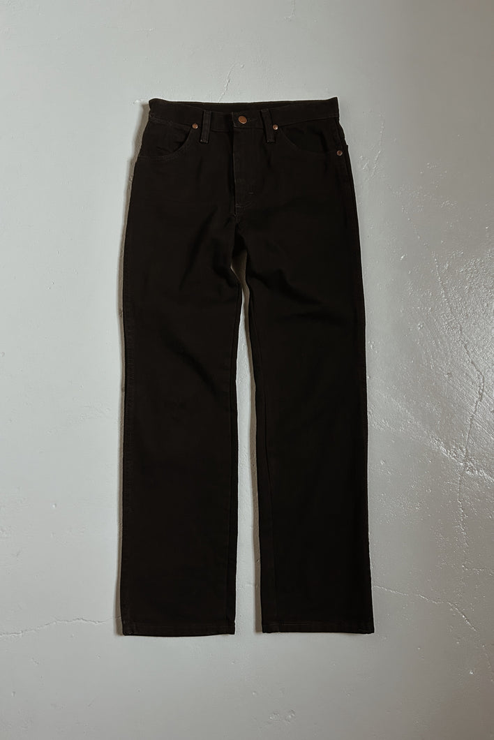 EARLY Y2K BLACK WRANGLER COWBOY DENIM | SIZE 28