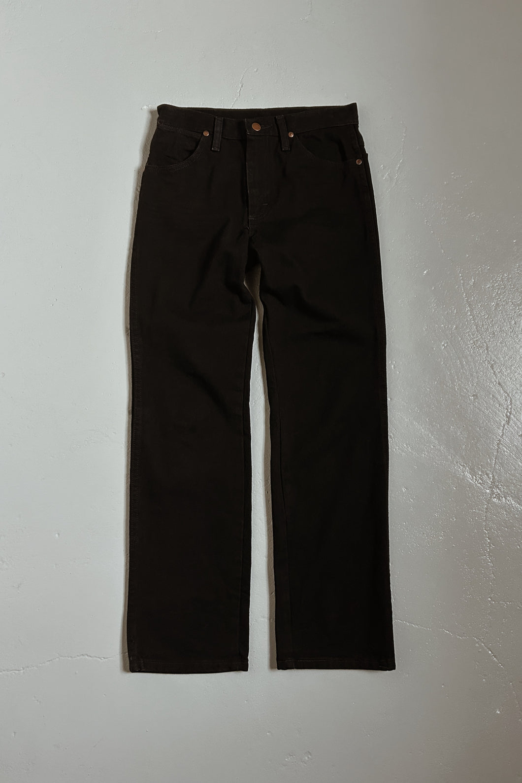 EARLY Y2K BLACK WRANGLER COWBOY DENIM | SIZE 28