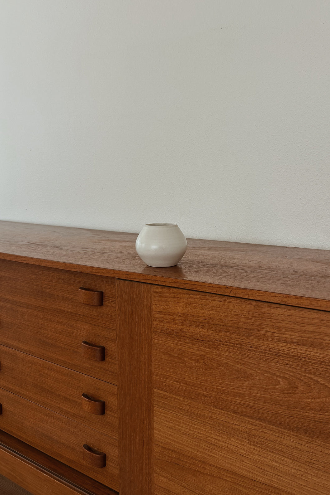 1980's GLAZED CERAMIC POT | 4