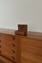 HAND CARVED BURLWOOD BOX | 7" x 4" x 2.75"