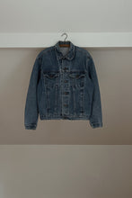 1990's HARLEY DAVIDSON DECAL DENIM JACKET | SIZE M