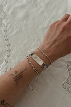 1980's STERLING SILVER LINK CHAIN BRACELET