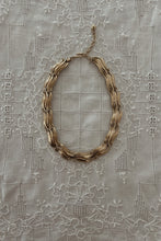 1980's GOLD FILL TRIFARI WAVE CHAIN NECKLACE