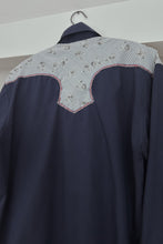 1970's FLORAL WESTERN PEARL SNAP SHIRT | SIZE M