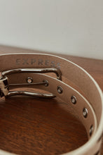 Y2K ZEBRA PONY HAIR BELT | SIZE S