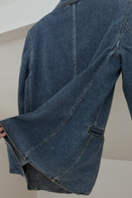 1990's BACCINI DENIM BLAZER | SIZE M