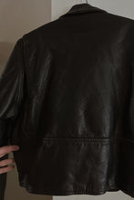 1980's CLASSIC BLACK LEATHER BIKER JACKET | SIZE S