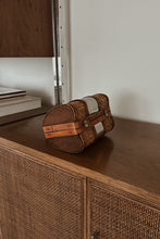 1970's BAMBOO BOX BAG | 7" x 6" x 4.5"