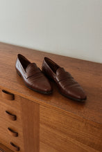 1970's AMALFI OXBLOOD ITALIAN LEATHER LOAFERS | SIZE 8