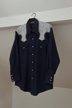 1970's FLORAL WESTERN PEARL SNAP SHIRT | SIZE M