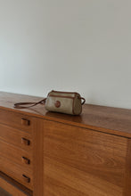 1990's METRO FAUX LEATHER BULLET BAG